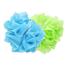 Korean style flower shape shower bath sponge